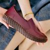 Frühlingsschuhe aus echtem Kuhleder für Damen, Slip-on-Designer, hochwertige Damen-Loafer, lässige Oxford-Wohnungen, Damen-Mokassins