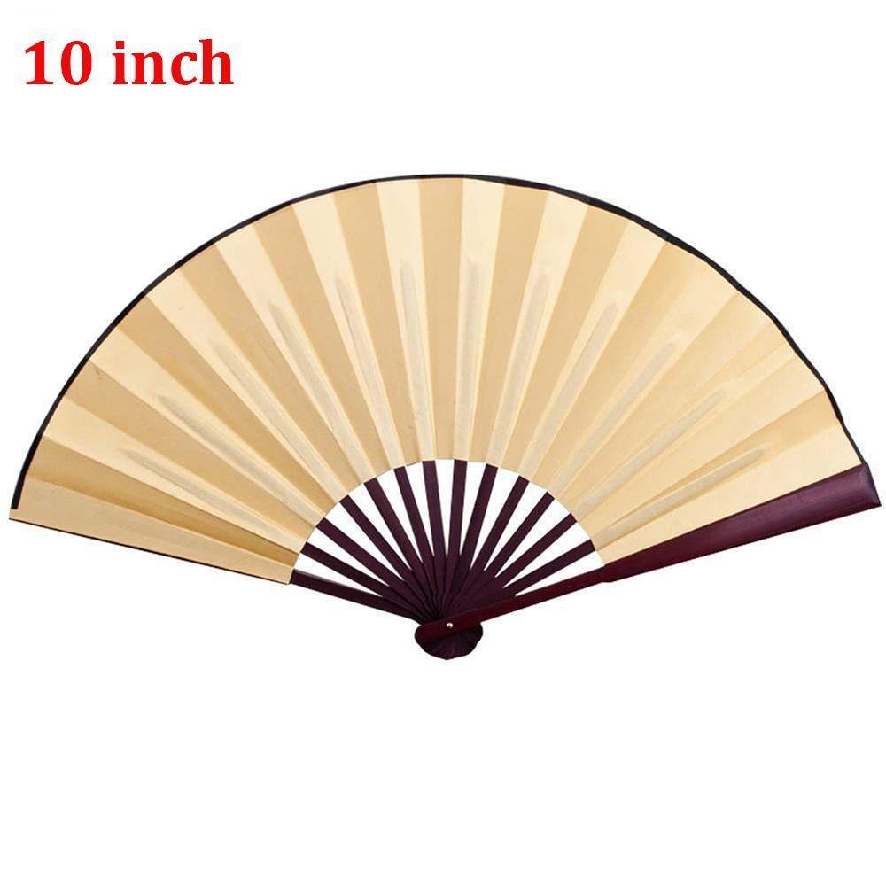 Graffiti Chinese Style Blank Cloth Wedding Decoration DIY Hand Folding Fan Folding Fan Home Party