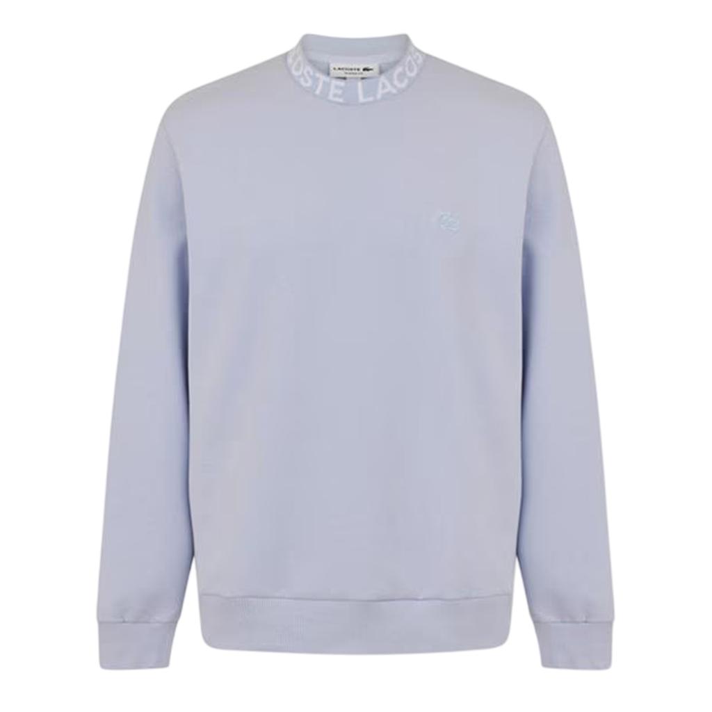 Lacoste Mens Lettering Crew Neck Sweatshirt