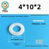 Thickened Nylon Plastic Flat Washer: Hard Plastic Gasket M2-M16