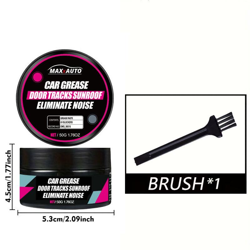 Car & Home Lubricant Grease Car Sunroof Track Lubricating Rubber Seal Repair Maintenance Lubrication Grease Polish Tools 50G