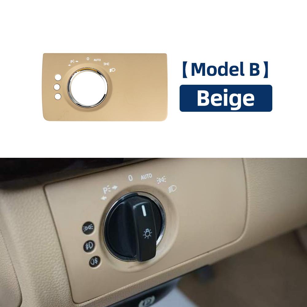 For Mercedes Benz ML300 ML350 GL320 GL350 W164 X164 New Black Car Headlight Switch Cover Panel Replacement 1645453504