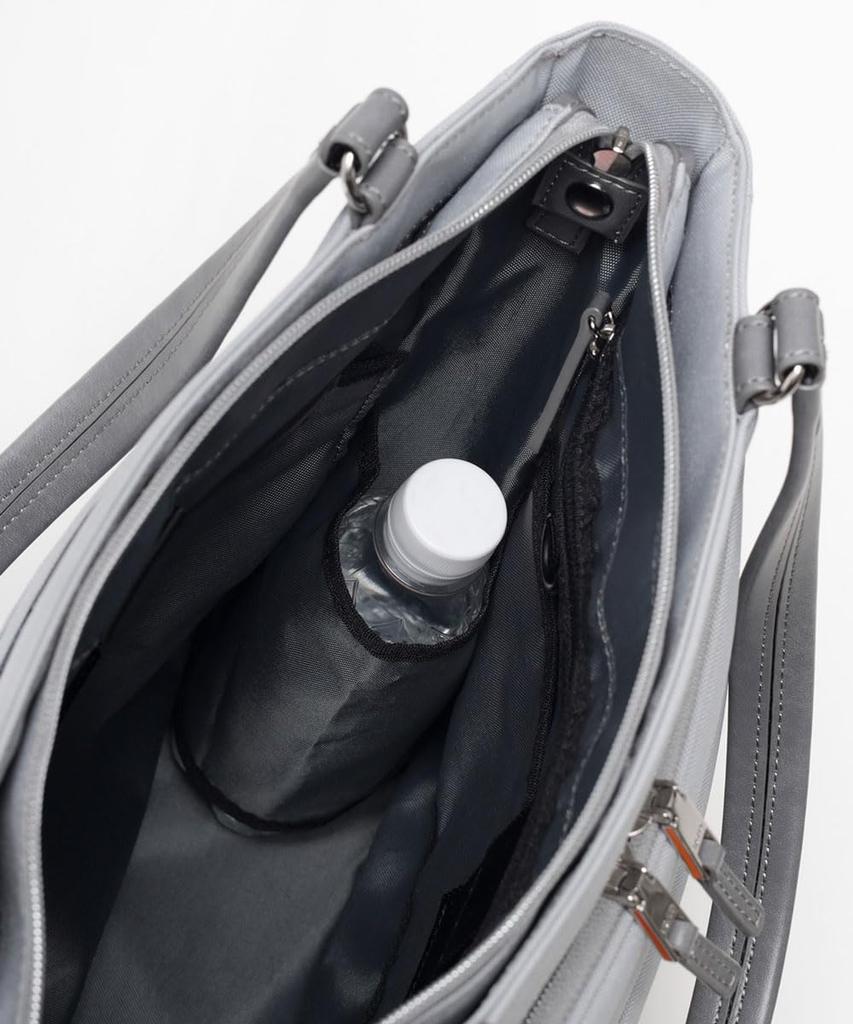 [ISIT] MyNavi 2024 Herren Wasserabweisende Tragetasche, Businesstasche, Passend für A4-Größen und 11-Zoll-Laptops, mit Setup-Funktion, Nein. 975721 (Grau)