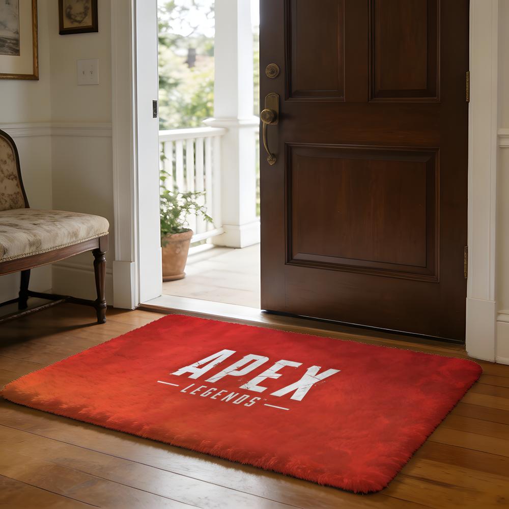 Anime Cool Hot AApex LLegend Floor Mat Soft Flannel Absorbent Mat Non-Slip Rug Home Bedroom Bathroom