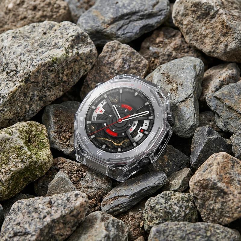 Nouveau boîtier PC creux pour Huawei Watch Ultimate 2 Bumper de protection de bordure pour Huawei Watch Ultimate 2 Accessoires