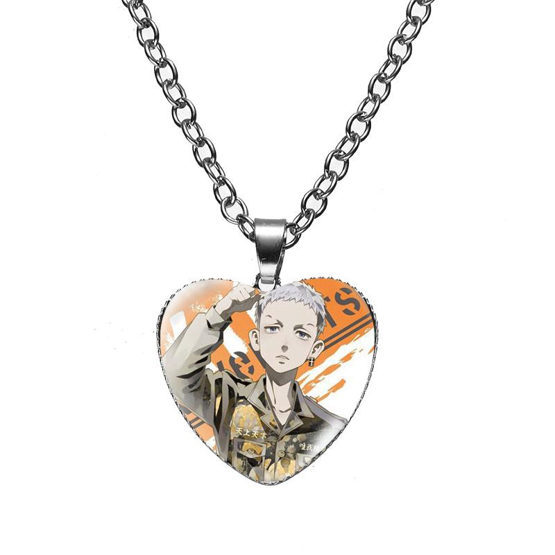 

Ожерелье в виде сердца Мстителей Токио Токио Мстители Ханагаки Будо персонаж косплэй стеклянный круглый кулон мужские ювелирные изделия в стиле аниме China