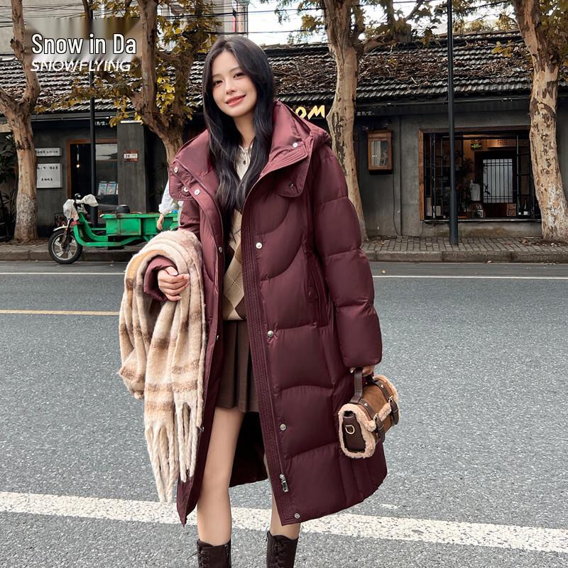 

Женский зимний пуховик средней длины XueZhongFei M