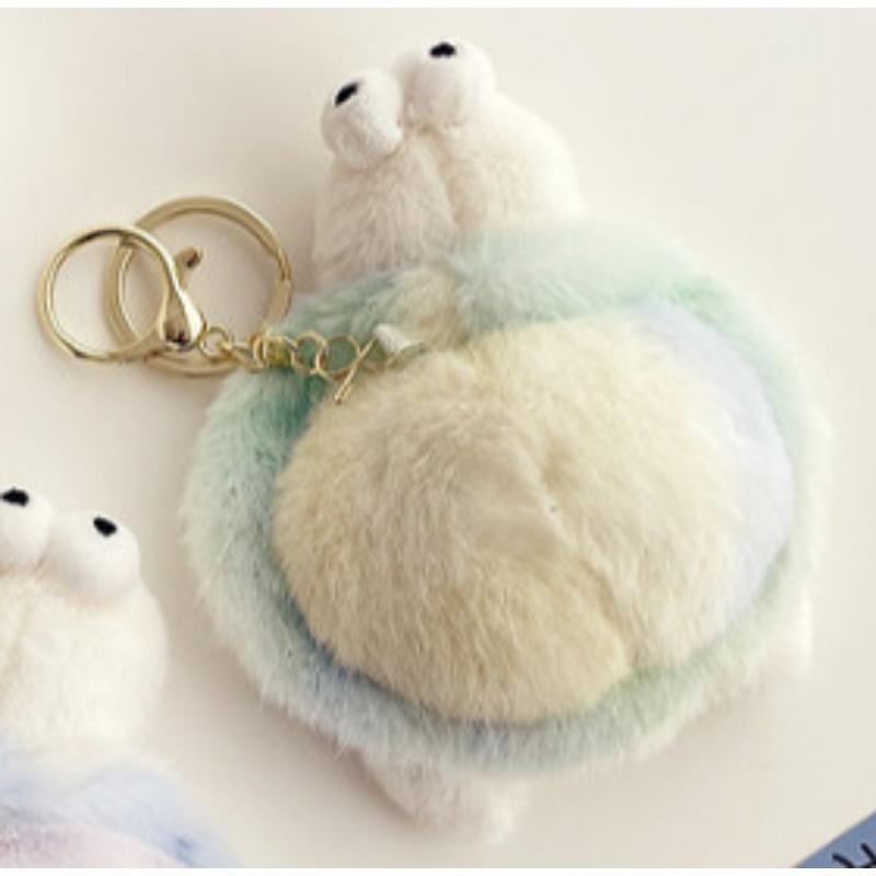 Cartoon 4-inch Pendant Keychain Atmosphere Doll Cute Rabbit Backpack Accessories Grab Machine Doll Boutique