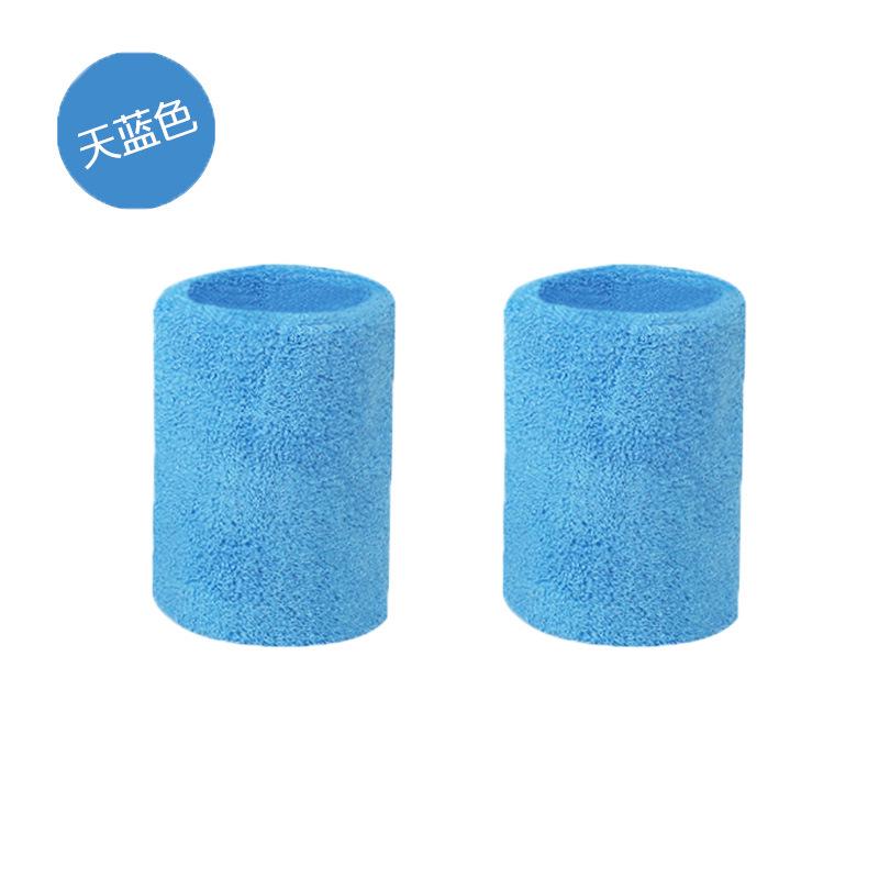 

Wrist Support Sweat-Absorbing Fitness Towel for Sports & Basketball - Unisex 8*8CM Long Wristband Single