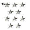 Snowboard Foot Grip 5/10Pcs Stomp Pad, Anti-Slip Pyramid Studs for Snowboarding Accessories Skiing, Star Shape Grip, Accessory Set
