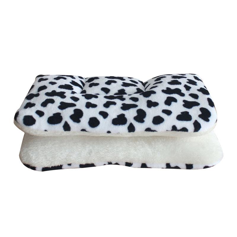 Dog Bed Thickened Dog Mat Pet Cat Soft Fleece Pad Blanket Bed Mat Cushion Home Washable Rug Keep Warm Pet Supplies Cama Perro