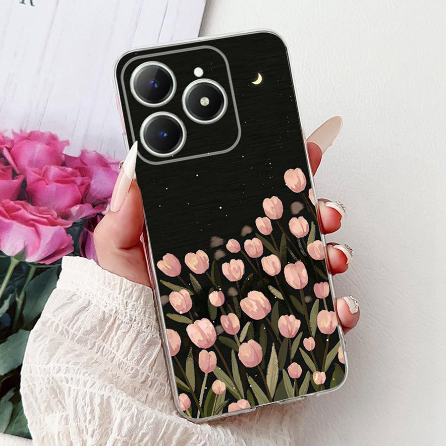For OPPO Realme C61 C63 Case C 61 RMX3939 New design TPU Soft Silicone Shockproof Coque Funda For RealmeC63 C6 1 Phone Cover
