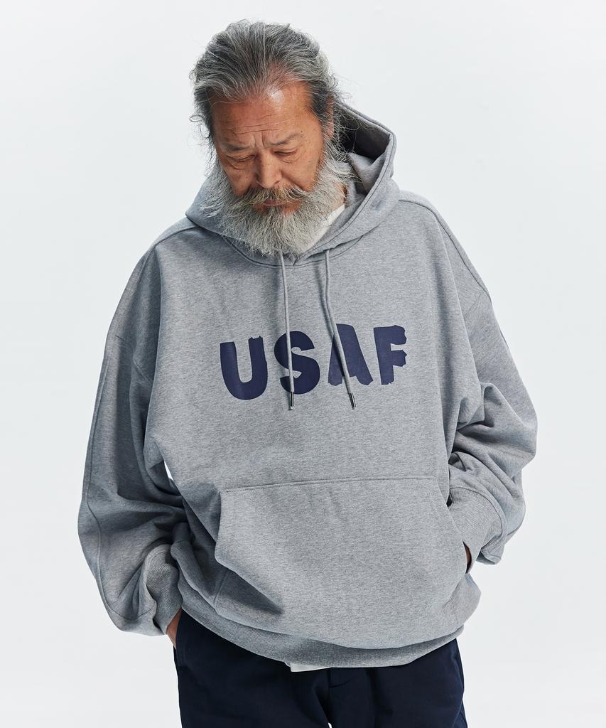 Us Armed Forces Pullover Hoody _ Gray