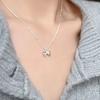 Light Luxury Fashion Niche Design Sense Bow Pendant Necklace Female Internet Celebrity Collarbone Chain