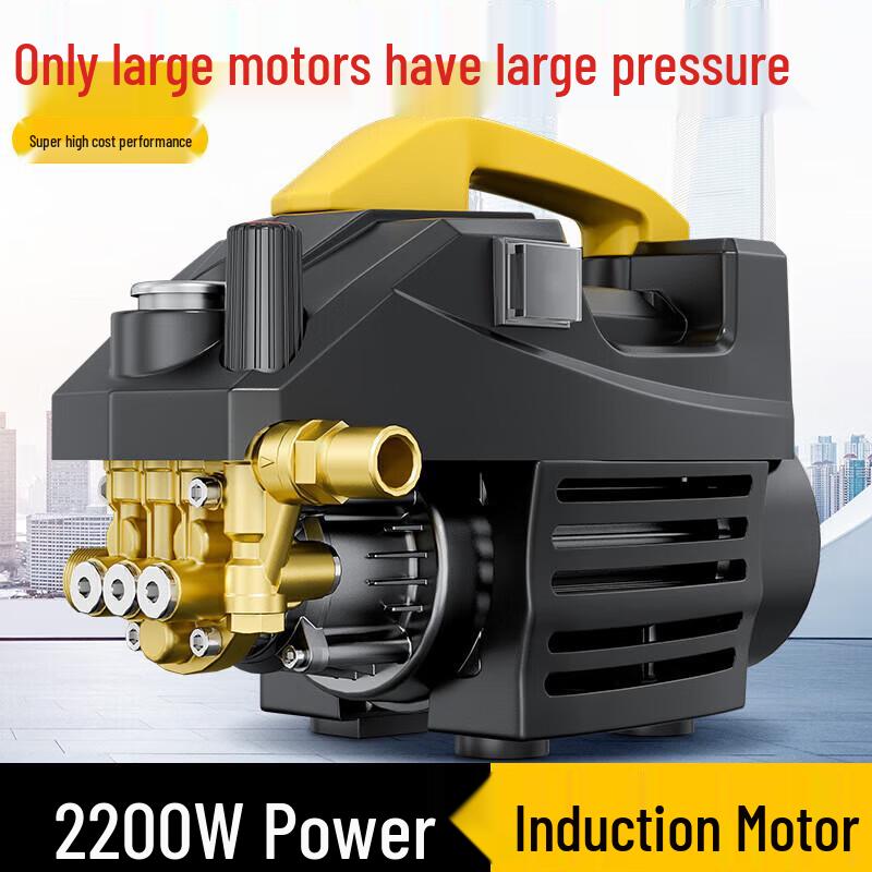 

POHIR 220V Portable Electric Pressure Washer CN plug (adapter included)