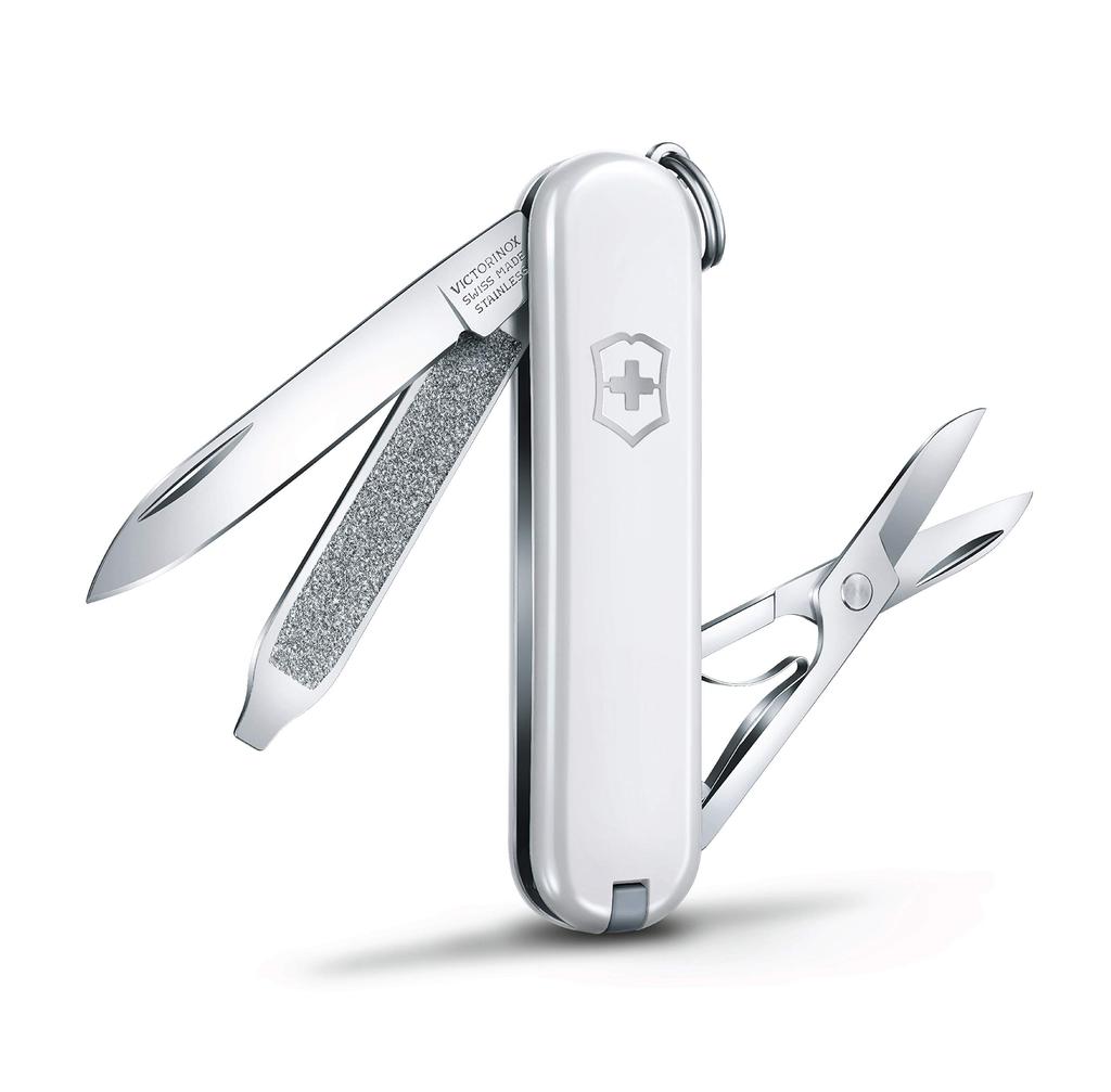 VICTORINOX Classic SD Padající sníh Venkovní kempování Venkovní multifunkční nástroj Multifunkční nástroj Nouzový nástroj Prevence katastrof Multifunkční Pohodlné Kompaktní DIY nůžky