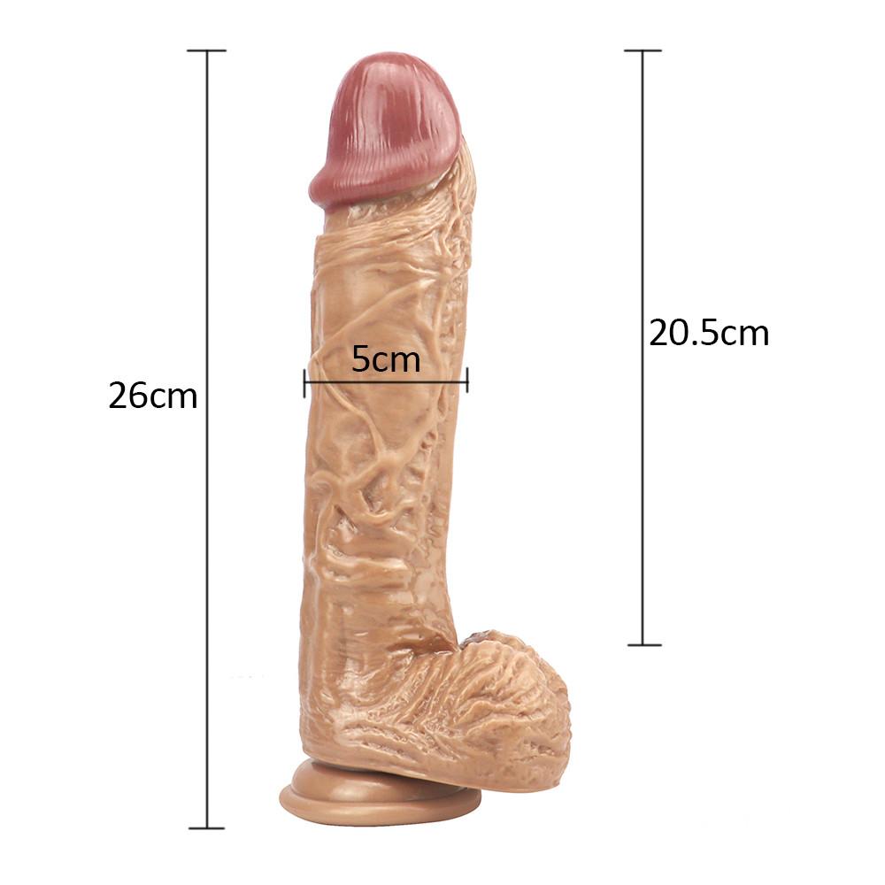 Falošné dildo Sexuálne hračky na penis RUNYU análny kolík Prísavka Obrovské realistické dildo