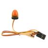RC Car Alarming Light 5 Light Modes High Simulation Round Compact 10x15mm LED Warning Light for