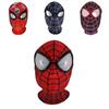Spiderman Miles Morales Elastisk Mask Huvudskydd Kostym För Vuxna Cosplay-entusiaster
