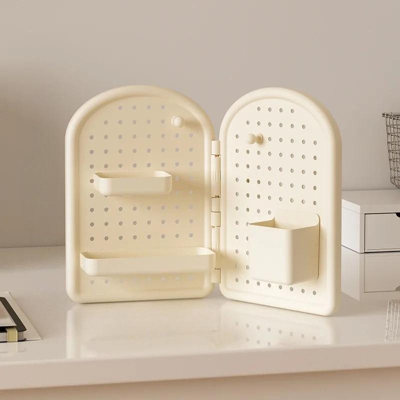 

Multi-Functional Student Dormitory Desk Corner Stationery Storage Rack Office Workstation Cubby Board Organizer Modern Minima...