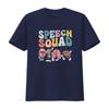 Speech Squad Funny Therapy Pathologist T Shirt vintage Washed graphic Breathable Soft designer clothes Top For Everyday Wear