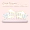 Cute Pig & Rabbit Family Air Cushion Comb - Soft Massage Bristles, Lovely Cartoon Design for Girls & Daily Hair Care