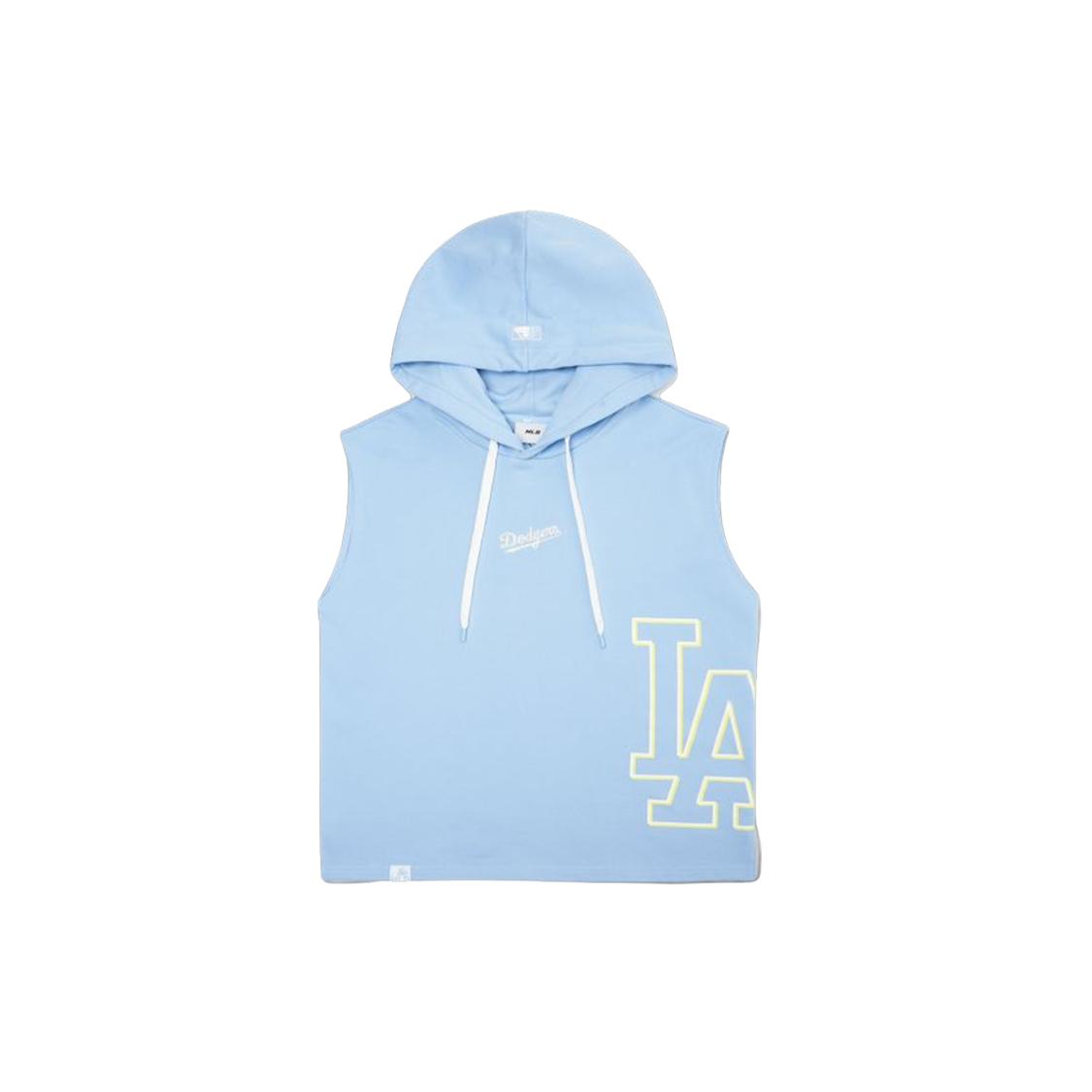 MLB Vests Men s Light Blue Hooded Non detachable Moderate Other 3LTK05023-07BLL L