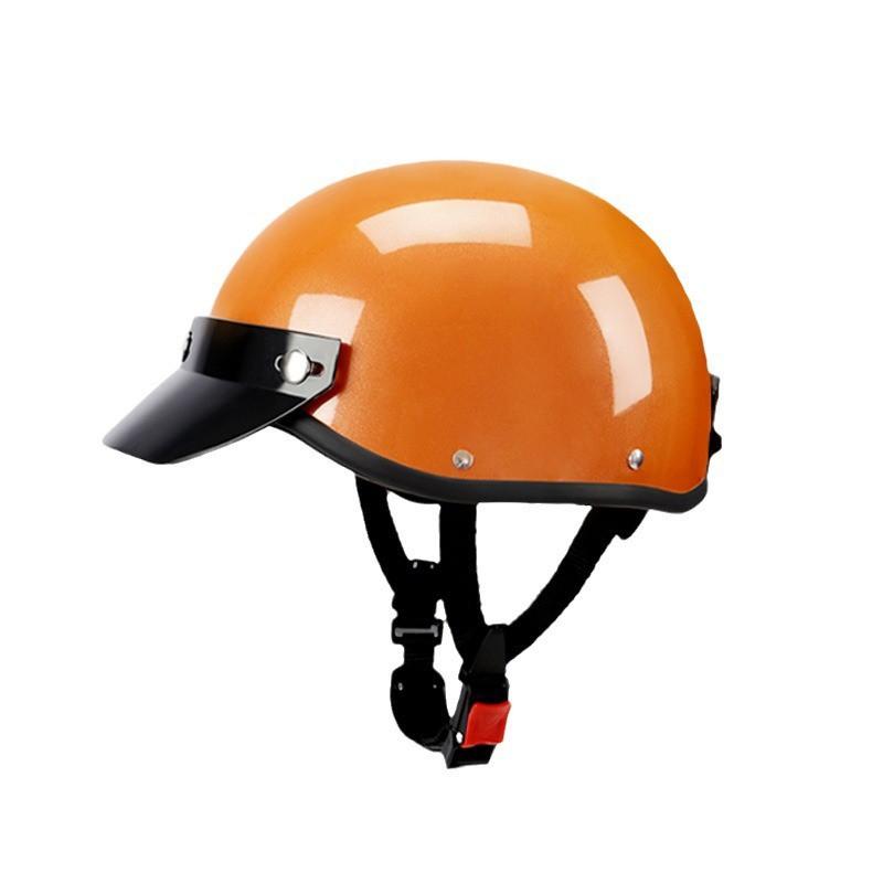 Vintage-Style Half Helmet Electric Scooter Motorcycle 3C Certified Unisex Use ABS Material