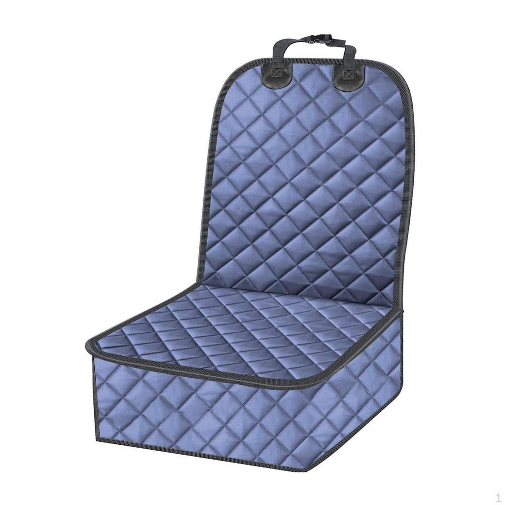 Waterproof Pet Seat Protector ScratchResistant Dog Cover NonSlip Backing Black