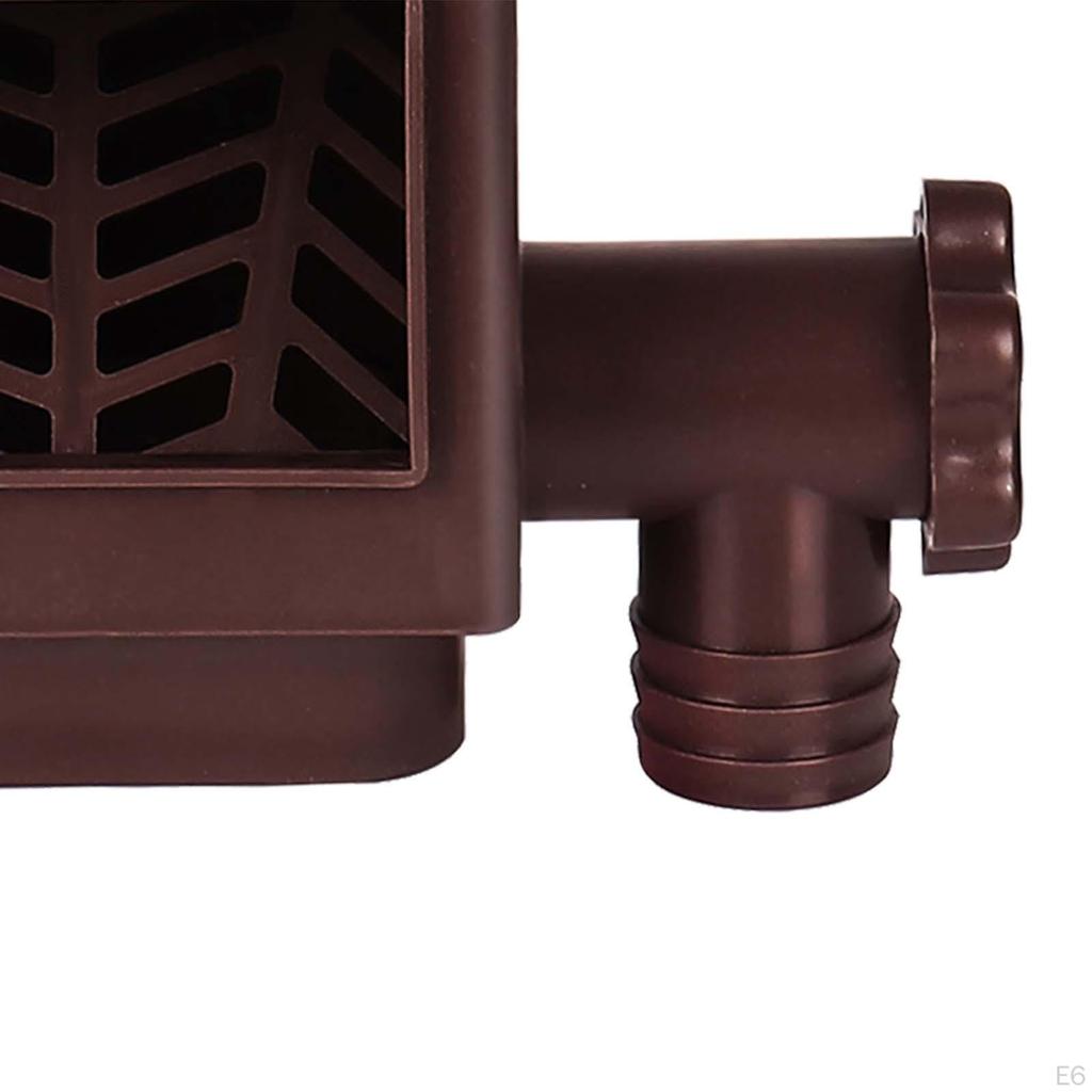 Rain Water Collection System Barrel Diverter Easy To Use Sturdy Parts Rainwater Collector for