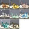 7PCS Multicolor Dollhouse Water Cup 1/6 Scale Doll Kitchenware Miniature Wine Glass  Dollhouse
