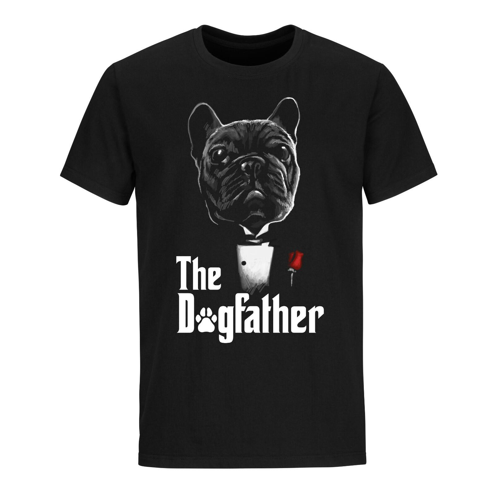 The Dogfather T-Shirt Mens Womens Tees Top Dog Dad Shirt Dad Dog Shirt Dog Father Fathers day gift M