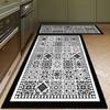 Kitchen Special Anti-dirty Anti-fouling Floor Mat Diatom Mud Absorbent Mat Non-slip Anti-oil Carpet Wipeable No-wash Floor Mat Home