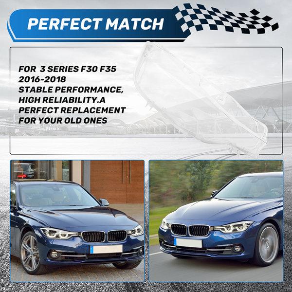 BMW 3 Series F35 F30 Headlight Housing (2016-2018) - Right Side