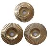 1/3Pcs Abrasive Tool Wood Grinding Wheel Shaping Carving Sanding Angle Grinder Disc