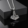 Retro Unique Stainless Steel Textured Hammer Pendant Necklace for Men, Punk Hip Hop Jewelry Accessories Gifts
