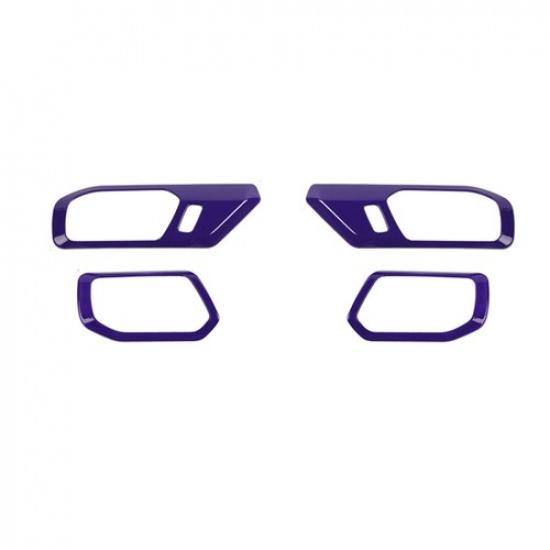 Lila Style Innen Türgriff Schale Abdeckung Zierrahmen für Ford Bronco -2025