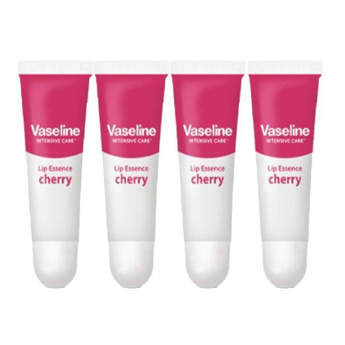 Vaseline Lip Balm Intensive Care Lip Essence Cherry 10ml 4-pack for Men, Women, and Lips (30322862)