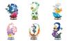 Pokemon SWING VIGNETTE Collection Shimmering Pokemon 1 H130 X W70 X PVC Re-Ment 4, Moments, Box, D70mm,