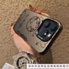 Creative Compass Aircraft Suitable for iPhone11/12/13 Apple 14/15/16 ProMax Laser Phone Case
