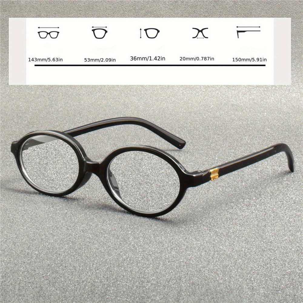 Trendy Small Oval Reading Glasses Men Women Ultralight Far Sight Eyeglasses Unisex Fashion Presbyopia Prescriptions