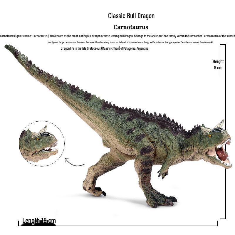 Jurassic Dinosaur Model Set: Double-Crowned Dragon, Pterodactyl, Triceratops, Styracosaurus, T-Rex