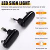 For Fiat Bravo II MK2 198 2006-2016 LED Turn Signal Lamp Dynamic Indicator Side Marker Light