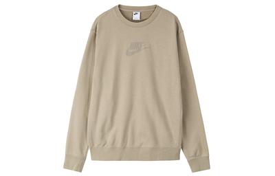 Sweatshirts Men's Moon Fossil Gray Crew Neck Moderate Other DD4665-087