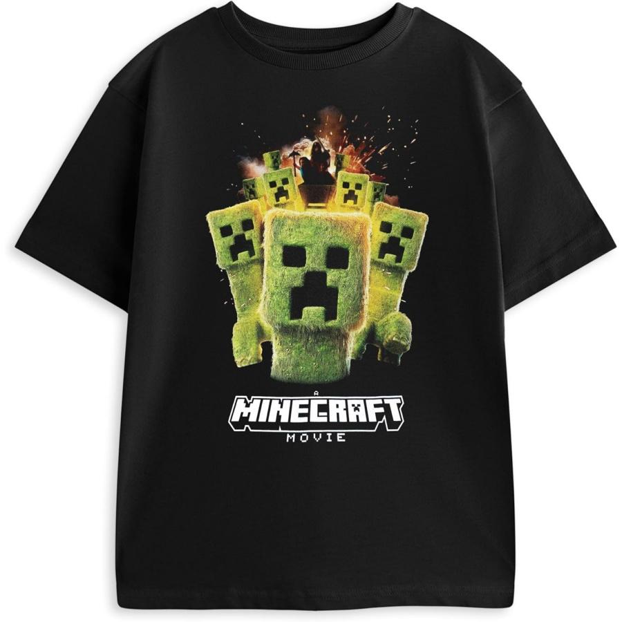 Майка для мальчика Minecraft Крипер XXXXXL разноцветный