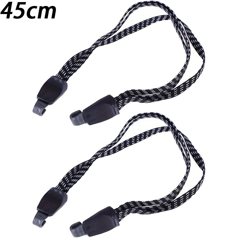 Bicycle Luggage Rope Elastic Carrier Rack Straps Elastic Rubber Belt Buckle Rope Belt with Hook Mountain Bike Bag Accessories