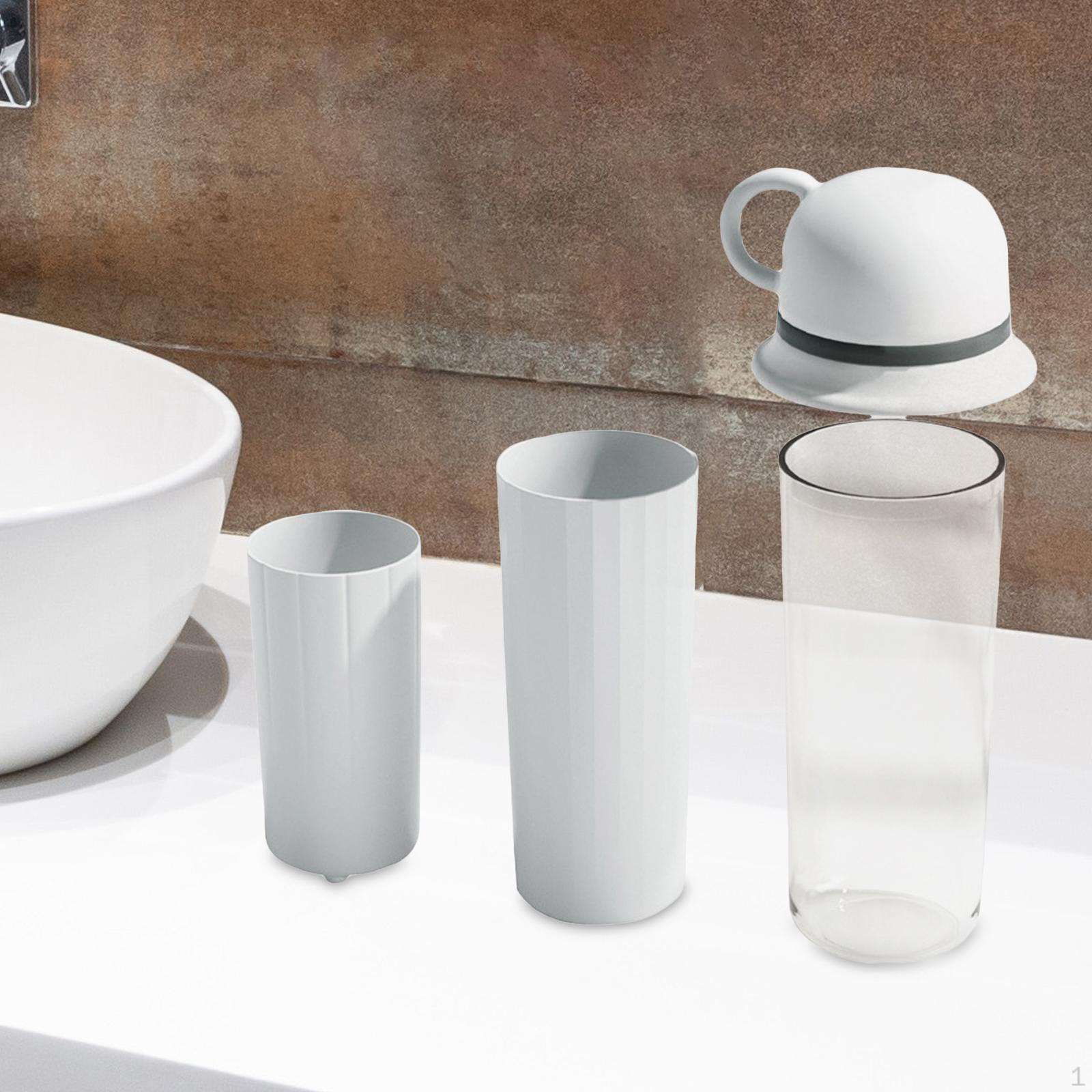 

Чехол для зубной щетки 4 в 1, многофункциональный легкий держатель для набора ополаскивателей для рта с крышкой B