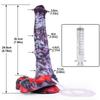 Horse Squirting Dildo Anal Plug Silicone Ejaculation Penis Fantasy Sex Toys for Women Men BDSM G-spot Prostate Massage Large-sized Dildos Masturbator