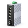 AidiKang 100Mbps Industrial DIN-Rail Media Converter