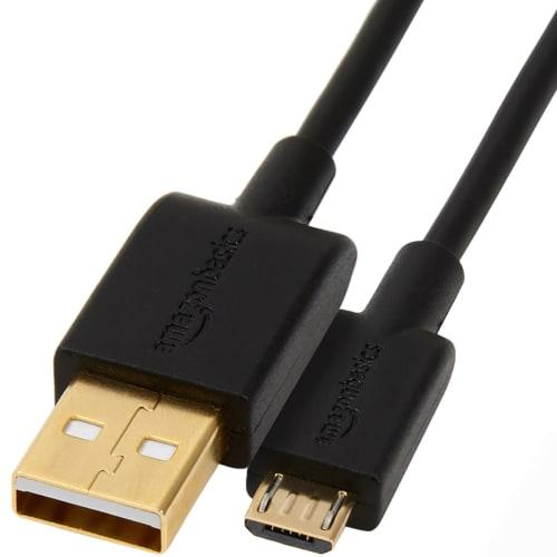 

Basic Micro USB Cable Printer Compatible 3.0m (USB-A 2.0 - Micro-B) Black